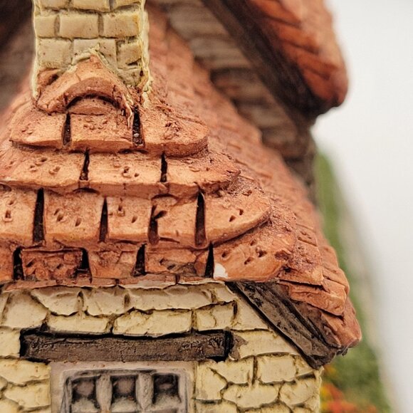 Vintage David Winter Cottages British Traditions October HARVEST BARN w Box COA - Picture 9 of 14